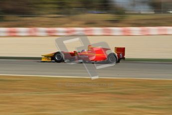 © Octane Photographic Ltd. GP2 Winter testing Barcelona Day 3, Thursday 8th March 2012. Racing Engineering, Fabio Leimer. Digital Ref : 0237lw7d0179