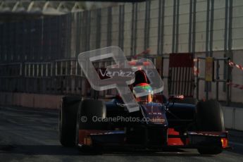 © Octane Photographic Ltd. GP2 Winter testing Barcelona Day 3, Thursday 8th March 2012. Venezuela GP Lazarus, Fabrizio Crestani. Digital Ref :  0237lw7d9333