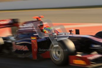 © Octane Photographic Ltd. GP2 Winter testing Barcelona Day 3, Thursday 8th March 2012. Venezuela GP Lazarus, Fabrizio Crestani. Digital Ref :  0237lw7d9502