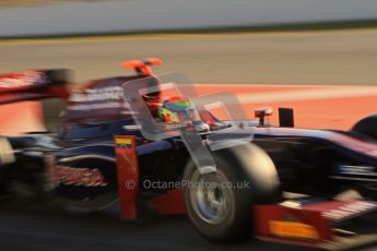 © Octane Photographic Ltd. GP2 Winter testing Barcelona Day 3, Thursday 8th March 2012. Venezuela GP Lazarus, Fabrizio Crestani. Digital Ref : 0237lw7d9502