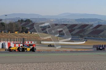 © Octane Photographic Ltd. GP2 Winter testing Barcelona Day 3, Thursday 8th March 2012. DAMS, Davide Valsecchi. Digital Ref : 0237lw7d9542