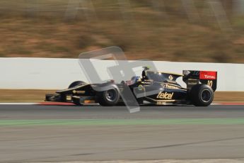 © Octane Photographic Ltd. GP2 Winter testing Barcelona Day 3, Thursday 8th March 2012. Lotus GP, Esteban Gutierrez. Digital Ref : 0237lw7d9709