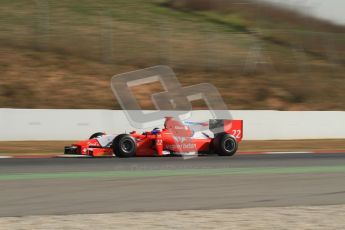 © Octane Photographic Ltd. GP2 Winter testing Barcelona Day 3, Thursday 8th March 2012. Arden International, Simon Trummer. Digital Ref : 0237lw7d9721