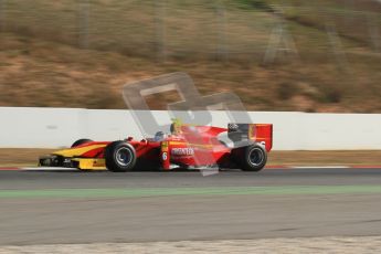 © Octane Photographic Ltd. GP2 Winter testing Barcelona Day 3, Thursday 8th March 2012. Racing Engineering, Nathanael Berthon. Digital Ref : 0237lw7d9731