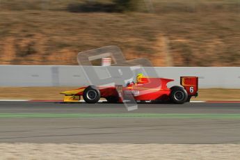 © Octane Photographic Ltd. GP2 Winter testing Barcelona Day 3, Thursday 8th March 2012. Racing Engineering, Nathanael Berthon. Digital Ref : 0237lw7d9734