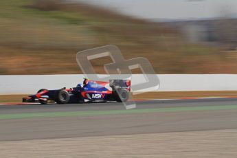 © Octane Photographic Ltd. GP2 Winter testing Barcelona Day 3, Thursday 8th March 2012. iSport International, Jolyon Palmer. Digital Ref : 0237lw7d9771