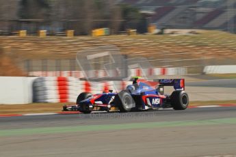 © Octane Photographic Ltd. GP2 Winter testing Barcelona Day 3, Thursday 8th March 2012. iSport International, Jolyon Palmer. Digital Ref : 0237lw7d9778