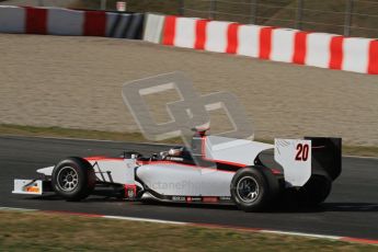 © Octane Photographic Ltd. GP2 Winter testing Barcelona Day 3, Thursday 8th March 2012. Rapax, Ricardo Teixeira. Digital Ref : 0237lw7d9789