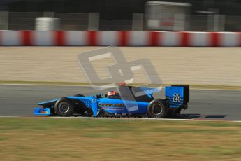 © Octane Photographic Ltd. GP2 Winter testing Barcelona Day 3, Thursday 8th March 2012. Ocean Racing Technology, Jon Lancaster. Digital Ref : 0237lw7d9887