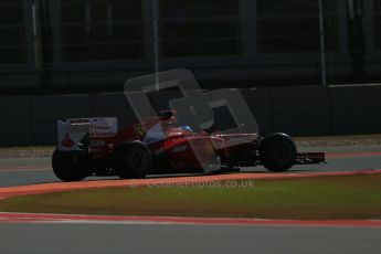 World © Octane Photographic Ltd. F1 USA - Circuit of the Americas - Friday Afternoon Practice - FP2. 16th November 2012. Ferrari F2012 - Fernando Alonso. Digital Ref: 0558lw1d1767