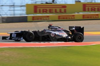 World © Octane Photographic Ltd. F1 USA - Circuit of the Americas - Friday Afternoon Practice - FP2. 16th November 2012. Williams FW34 - Pastor Maldonado. Digital Ref: 0558lw7d3369