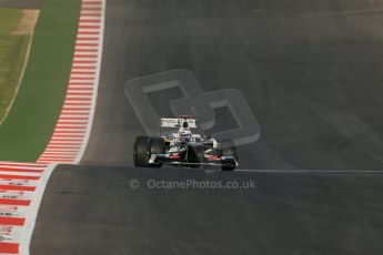 World © Octane Photographic Ltd. F1 USA - Circuit of the Americas - Friday Morning Practice - FP1. 16th November 2012. Sauber C31 - Kamui Kobayashi. Digital Ref: 0557lw1d0757