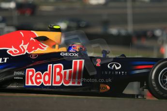 World © Octane Photographic Ltd. F1 USA - Circuit of the Americas - Friday Morning Practice - FP1. 16th November 2012. Red Bull RB8 - Mark Webber. Digital Ref: 0557lw1d0770
