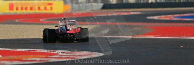 World © Octane Photographic Ltd. F1 USA - Circuit of the Americas - Friday Morning Practice - FP1. 16th November 2012. Ferrari F2012 - Felipe Massa. Digital Ref: 0557lw1d0863