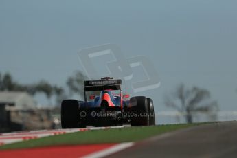 World © Octane Photographic Ltd. F1 USA - Circuit of the Americas - Friday Morning Practice - FP1. 16th November 2012. Marussia MR01 - Charles Pic. Digital Ref: 0557lw1d1485