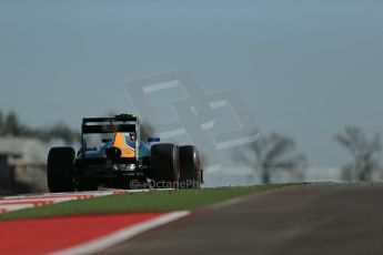 World © Octane Photographic Ltd. F1 USA - Circuit of the Americas - Friday Morning Practice - FP1. 16th November 2012. Caterham CT01 - Vitaly Petrov. Digital Ref: 0557lw1d1496