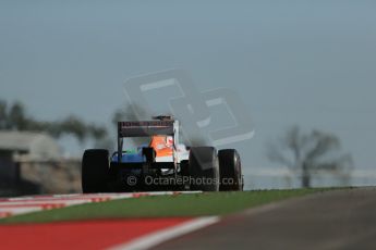 World © Octane Photographic Ltd. F1 USA - Circuit of the Americas - Friday Morning Practice - FP1. 16th November 2012. Force India VJM05 - Paul di Resta. Digital Ref: 0557lw1d1507