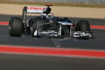 World © Octane Photographic Ltd. F1 USA - Circuit of the Americas - Friday Morning Practice - FP1. 16th November 2012. Williams FW34 - Pastor Maldonado. Digital Ref: 0557lw1d1568