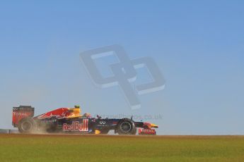 World © Octane Photographic Ltd. F1 USA - Circuit of the Americas - Friday Morning Practice - FP1. 16th November 2012. Red Bull RB8 - Mark Webber. Digital Ref: 0557lw7d3182