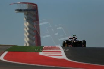World © Octane Photographic Ltd. Formula 1 USA, Circuit of the Americas - Qualifying. 17th November 2012 Toro Rosso STR7 - Jean-Eric Vergne. Digital Ref: 0560lw1d3185