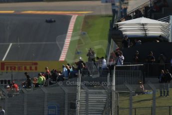 World © Octane Photographic Ltd. Formula 1 USA, Circuit of the Americas - Qualifying. 17th November 2012 The crowds fill the grandstands. Digital Ref: 0560lw1d3512