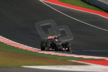 World © Octane Photographic Ltd. Formula 1 USA, Circuit of the Americas - Qualifying. 17th November 2012 Toro Rosso STR7 - Jean-Eric Vergne. Digital Ref: 0560lw1d3552
