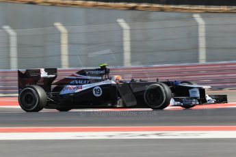 World © Octane Photographic Ltd. Formula 1 USA, Circuit of the Americas - Qualifying. 17th November 2012 Williams FW34 - Bruno Senna. Digital Ref: 0560lw1d3610