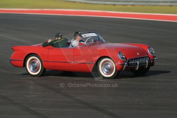 World © Octane Photographic Ltd. Formula 1 USA, Circuit of the Americas - Drivers' Parade - Vitaly Petrov. 18th November 2012 Digital Ref: 0561lw1d3976