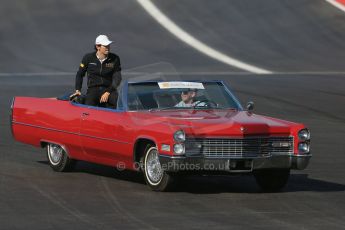 World © Octane Photographic Ltd. Formula 1 USA, Circuit of the Americas - Drivers' Parade - Pedro de la Rosa. 18th November 2012 Digital Ref: 0561lw1d4037