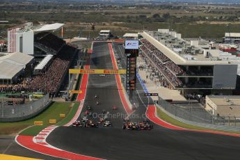 World © Octane Photographic Ltd. Formula 1 USA, Circuit of the Americas - Race - Green Flag Lap. 18th November 2012 Digital Ref: 0561lw1d4148