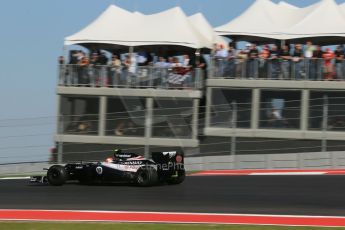 World © Octane Photographic Ltd. Formula 1 USA, Circuit of the Americas - Race 18th November 2012. Williams FW34 - Bruno Senna. Digital Ref: 0561lw1d4434