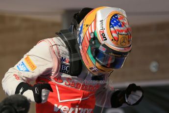 World © Octane Photographic Ltd. Formula 1 USA, Circuit of the Americas - Parc Ferme - Lewis Hamilton, Vodafone McLaren Mercedes. 18th November 2012 Digital Ref: 0561lw1d4526