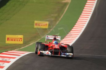 World © Octane Photographic Ltd. Formula 1 USA, Circuit of the Americas - Race 18th November 2012. Ferrari F2012 - Fernando Alonso. Digital Ref: 0561lw7d3865