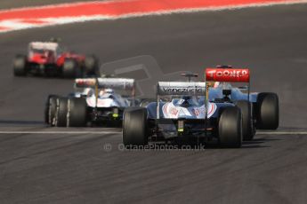 World © Octane Photographic Ltd. Formula 1 USA, Circuit of the Americas - Race 18th November 2012. Felipe Massa (Ferrari),Sergio Perez (Sauber), Jenson Button (McLaren) and Pastor Maldonado (Williams) Digital Ref: 0561lw7d3936
