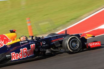 World © Octane Photographic Ltd. Formula 1 USA, Circuit of the Americas - Race - Red Bull RB8 - Sebastian Vettel. 18th November 2012 Digital Ref: 0561lw7d3964