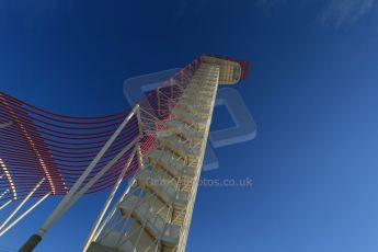 World © Octane Photographic Ltd. F1 USA - Circuit of the Americas - Saturday Morning Practice - FP3. 17th November 2012. The Tower. Digital Ref: 0559lw1d2201