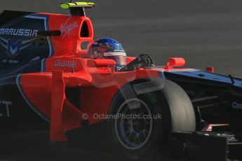 World © Octane Photographic Ltd. F1 USA - Circuit of the Americas - Saturday Morning Practice - FP3. 17th November 2012. Marussia MR02 - Charles Pic. Digital Ref: 0559lw1d2909