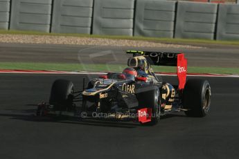 World © Octane Photographic Ltd. F1 USA - Circuit of the Americas - Saturday Morning Practice - FP3. 17th November 2012. Lotus E20 - Romain Grosjean. Digital Ref: 0559lw1d2914