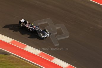 World © Octane Photographic Ltd. F1 USA - Circuit of the Americas - Saturday Morning Practice - FP3. 17th November 2012. Williams FW34 - Bruno Senna. Digital Ref: 0559lw7d3691