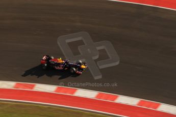 World © Octane Photographic Ltd. F1 USA - Circuit of the Americas - Saturday Morning Practice - FP3. 17th November 2012. Red Bull RB8 - Mark Webber. Digital Ref: 0559lw7d3702