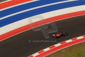 World © Octane Photographic Ltd. F1 USA - Circuit of the Americas - Saturday Morning Practice - FP3. 17th November 2012. Ferrari F2012 - Fernando Alonso. Digital Ref: 0559lw7d3717