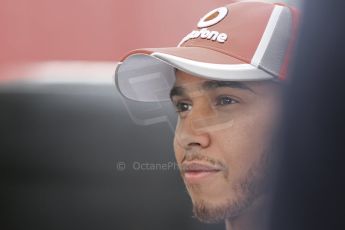 2012 © www.octanephotos.co.uk Circuit of the Americas - Thursday Paddock Interview - Lewis Hamilton - McLaren. 15th November 2012 Digital Ref: 0556lw1d0453