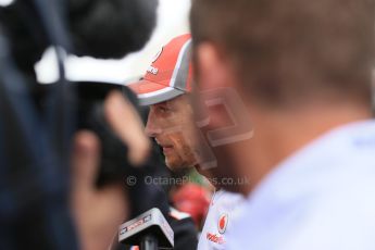 2012 © www.octanephotos.co.uk Circuit of the Americas - Thursday Paddock Interview - Jenson Button - McLaren. 15th November 2012 Digital Ref: 0556lw1d0471