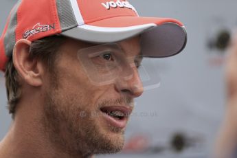 2012 © www.octanephotos.co.uk Circuit of the Americas - Thursday Paddock Interview - Jenson Button - McLaren. 15th November 2012 Digital Ref: 0556lw1d0529