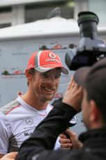 2012 © www.octanephotos.co.uk Circuit of the Americas - Thursday Paddock Interview - Jenson Button - McLaren. 15th November 2012 Digital Ref: 0556lw1d0548