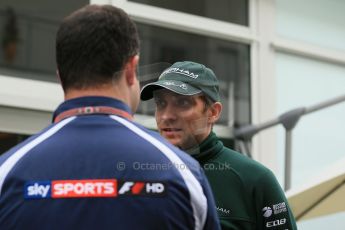 2012 © www.octanephotos.co.uk Circuit of the Americas - Thursday Paddock Interview - Vitaly Petrov - Caterham. 15th November 2012 Digital Ref: 0556lw1d0572