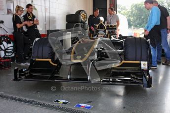 © Carl Jones/Octane Photographic Ltd. 2012. Classic Lotus Festival F1 car demonstation session1  - Brands Hatch, Sunday 19th August 2012. Lotus T125. Digital Ref : 0467CJ7D8301
