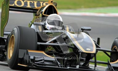 © Carl Jones/Octane Photographic Ltd. 2012. Classic Lotus Festival F1 car demonstation session1  - Brands Hatch, Sunday 19th August 2012. Lotus T125. Digital Ref : 0467CJ7D8393