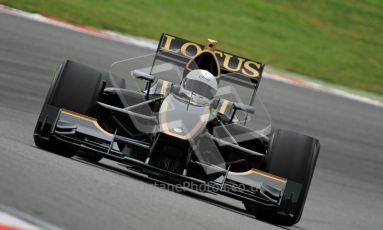 © Carl Jones/Octane Photographic Ltd. 2012. Classic Lotus Festival F1 car demonstation session1  - Brands Hatch, Sunday 19th August 2012. Lotus T125. Digital Ref : 0467CJ7D8397
