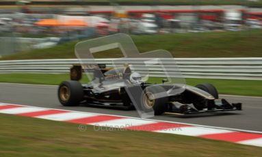 © Carl Jones/Octane Photographic Ltd. 2012. Classic Lotus Festival F1 car demonstation session1  - Brands Hatch, Sunday 19th August 2012. Lotus T125. Digital Ref : 0467CJ7D8405